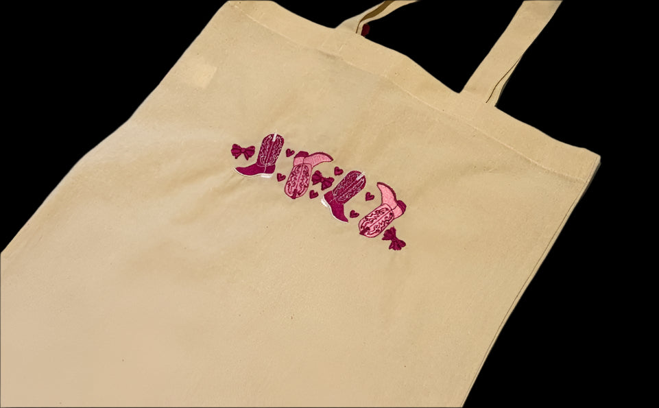 Valentines Tote Bag Cowboy