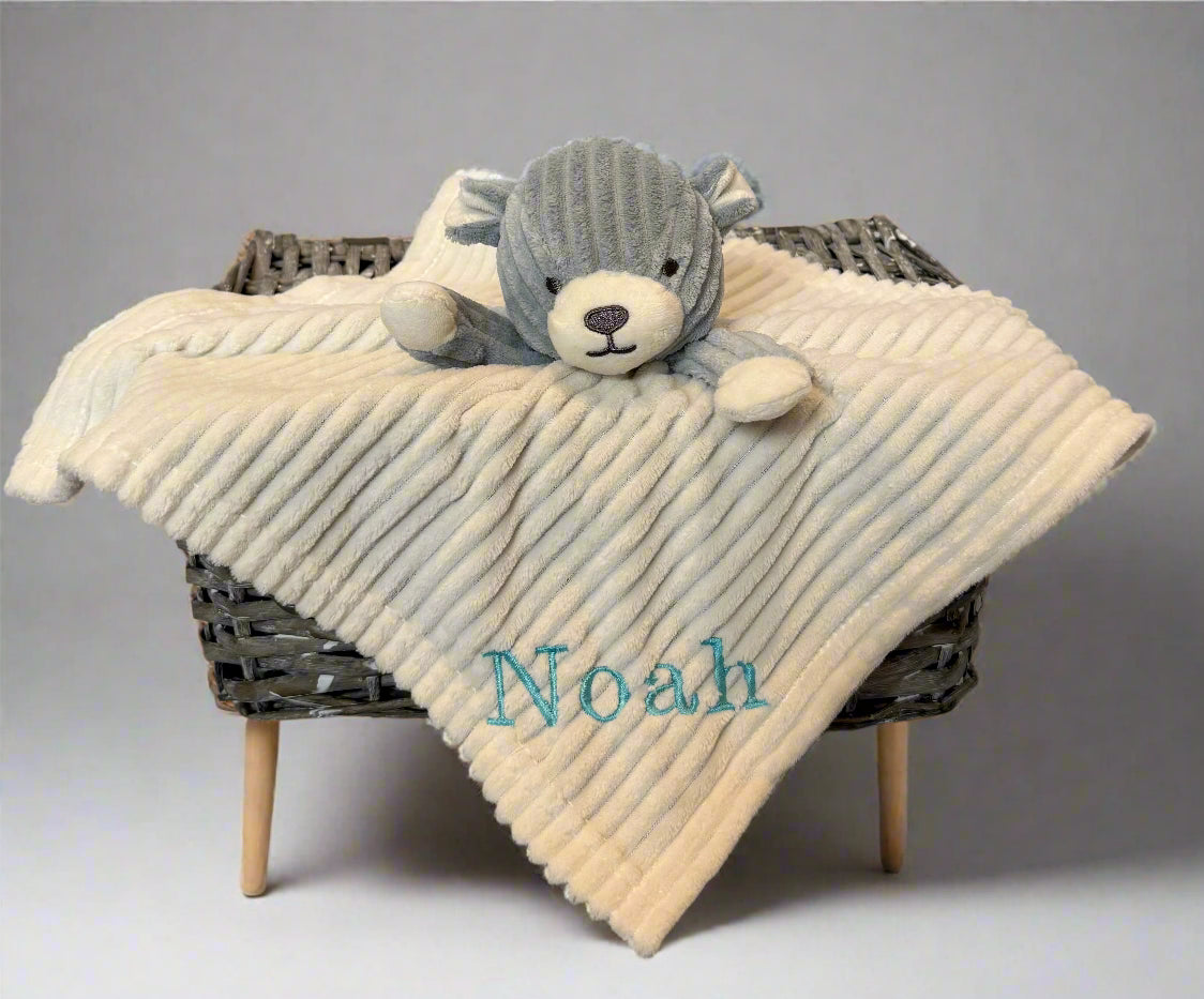 Personalised Baby Blanket and Comforter Set