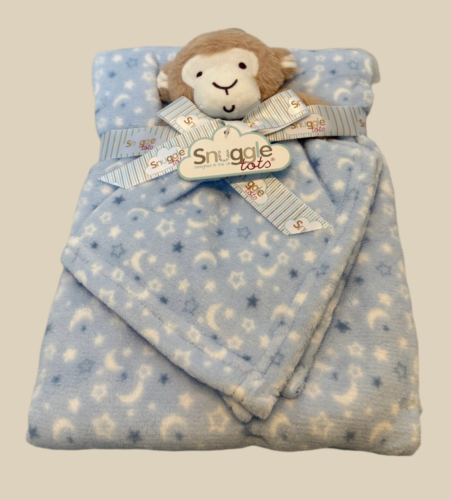 Personalised Baby Blanket and Comforter Set